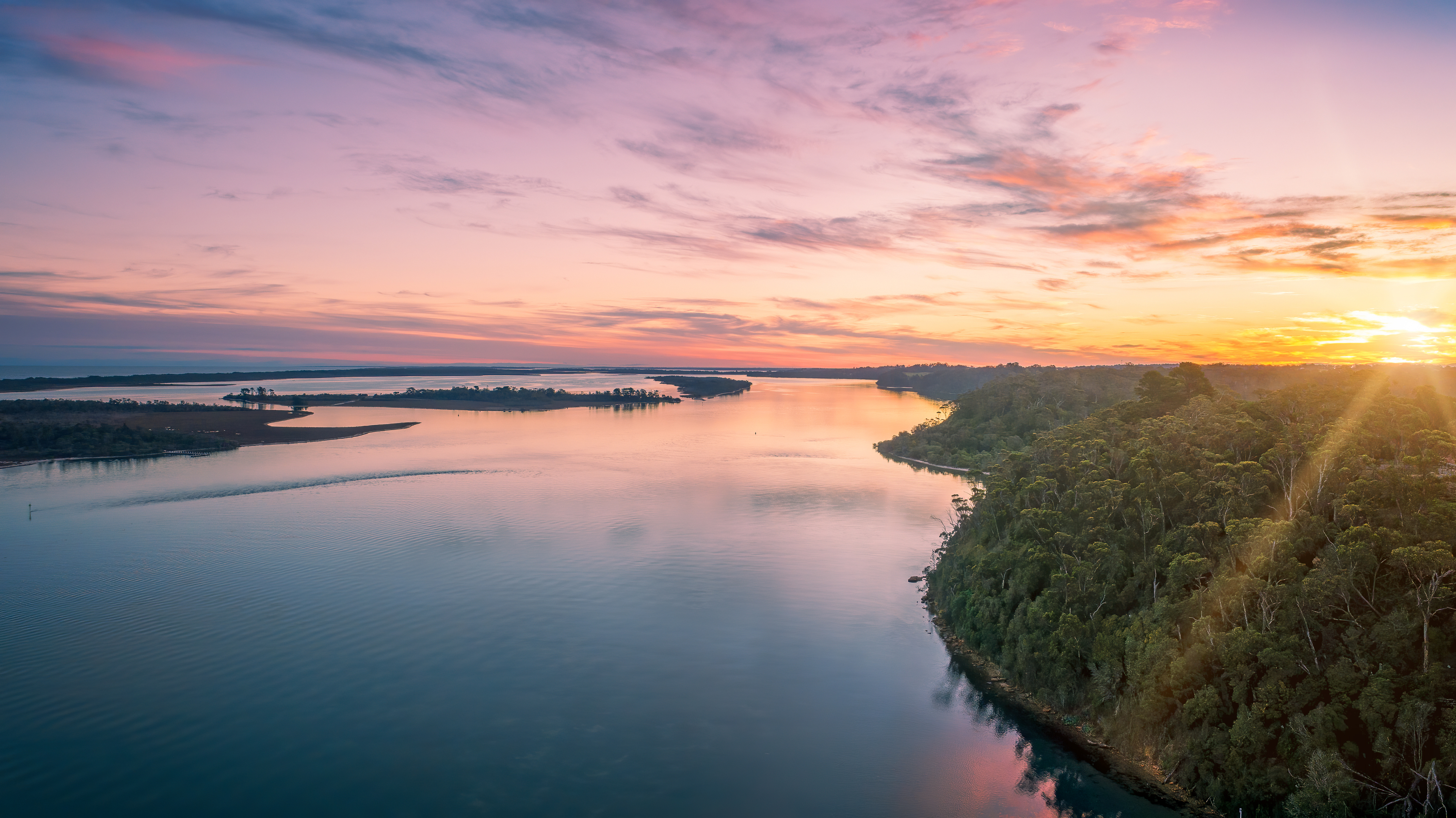 Gippsland Lakes is a great spot not far from Morwell. One of the many beautiful places to spend time in, in VIC East