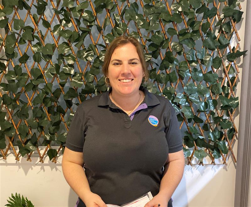 Kadie Cunningham, of Goodstart Kings Meadows, Launceston, moved back to Tassie - and hasn't looked back