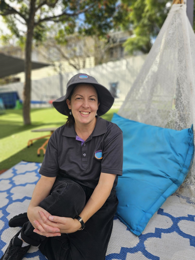 “One of the best things about the career change is that I'm no longer stuck at a desk. I get to move my body, spend time outside in the sunshine, picking up flowers and seedpods and watching bugs with my little learners. What a joy!”