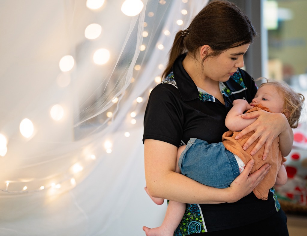Shadow play introduces early science concepts such as light and dark, while also encouraging curiosity
